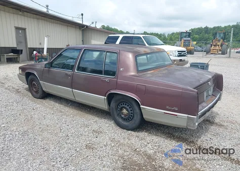 1989 Cadillac Deville z USA, uszkodzony, nr VIN 1G6CD5155K4359934